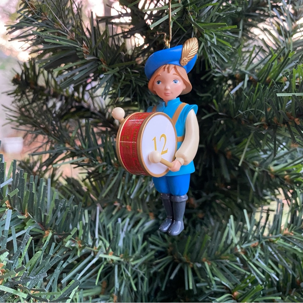Hallmark 2022 12 Twelve Drummers Drumming 12 Days of Christmas ornament